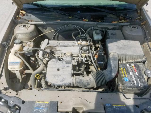 1G1ND52F94M603576 - 2004 CHEVROLET CLASSIC GOLD photo 7