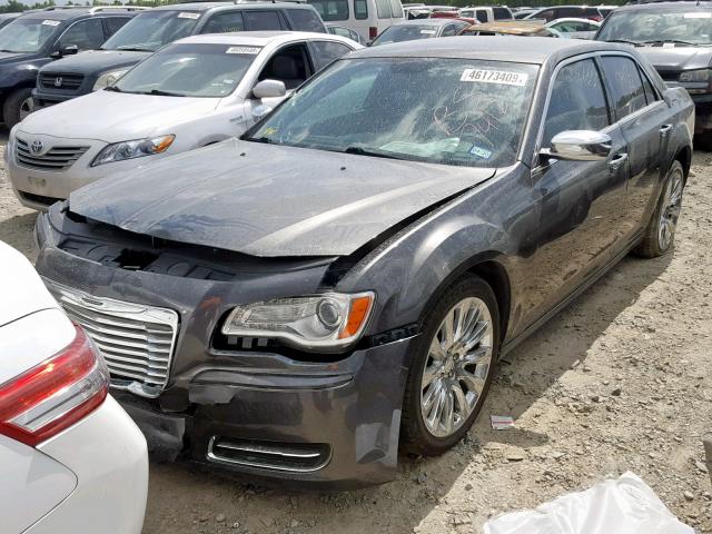 2C3CCAAGXEH327826 - 2014 CHRYSLER 300 BLACK photo 2