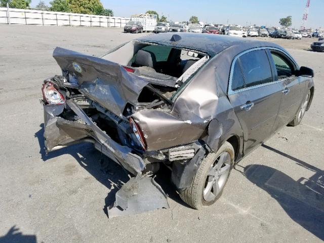 1G1ZC5E09CF290981 - 2012 CHEVROLET MALIBU 1LT GRAY photo 4