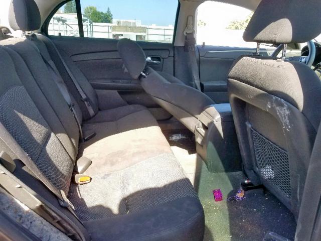 1G1ZC5E09CF290981 - 2012 CHEVROLET MALIBU 1LT GRAY photo 6