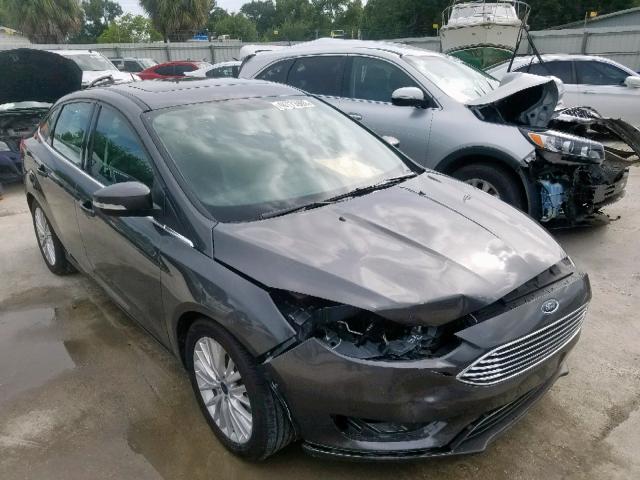 1FADP3J26JL294489 - 2018 FORD FOCUS TITA GRAY photo 1