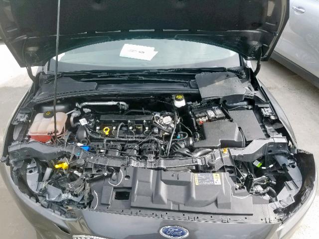 1FADP3J26JL294489 - 2018 FORD FOCUS TITA GRAY photo 7