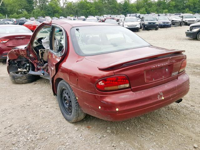 1G3WX52H51F262892 - 2001 OLDSMOBILE INTRIGUE G MAROON photo 3