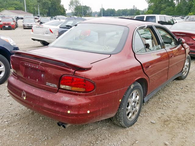 1G3WX52H51F262892 - 2001 OLDSMOBILE INTRIGUE G MAROON photo 4