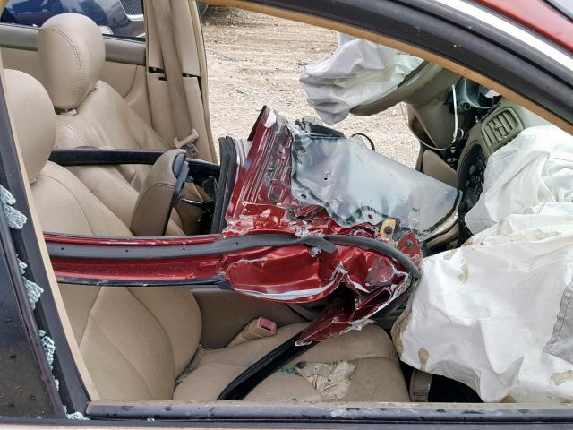 1G3WX52H51F262892 - 2001 OLDSMOBILE INTRIGUE G MAROON photo 5