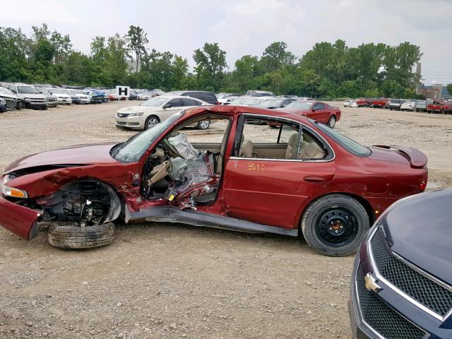 1G3WX52H51F262892 - 2001 OLDSMOBILE INTRIGUE G MAROON photo 9