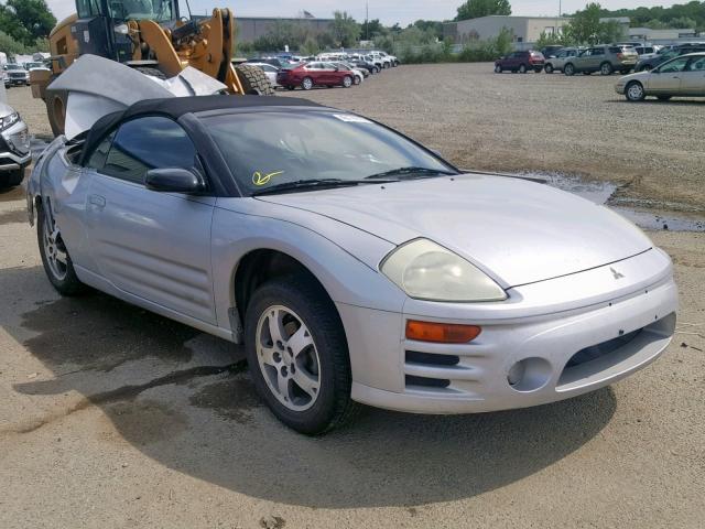 4A3AE45G64E035490 - 2004 MITSUBISHI ECLIPSE SP SILVER photo 1