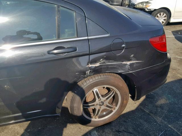 1C3LC46B29N558229 - 2009 CHRYSLER SEBRING LX BLACK photo 10