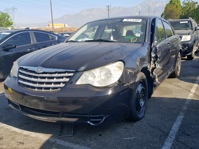 1C3LC46B29N558229 - 2009 CHRYSLER SEBRING LX BLACK photo 2