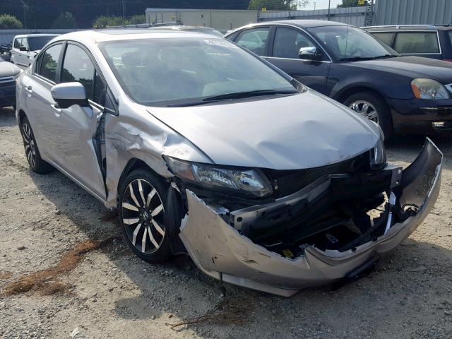 19XFB2F94FE086791 - 2015 HONDA CIVIC EXL 银色 照片 1