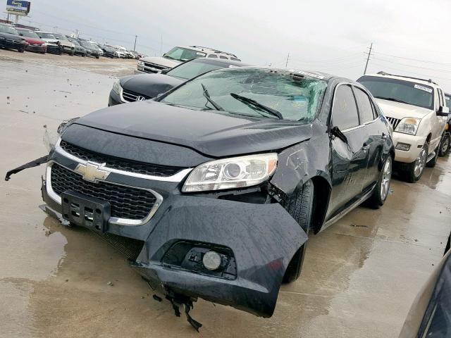 1G11H5SL7EF259101 - 2014 CHEVROLET MALIBU LTZ BLACK photo 2