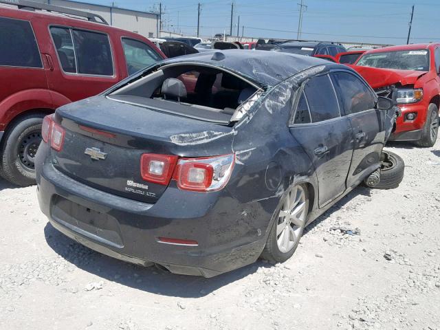 1G11H5SL7EF259101 - 2014 CHEVROLET MALIBU LTZ BLACK photo 4