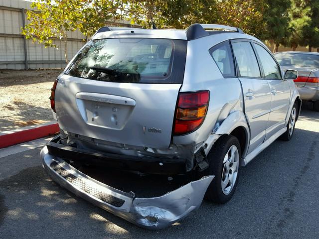 5Y2SL65876Z438682 - 2006 PONTIAC VIBE SILVER photo 4