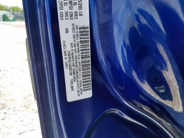 ZFBERFBT4G6B23111 - 2016 RAM PROMASTER 蓝色 照片 10