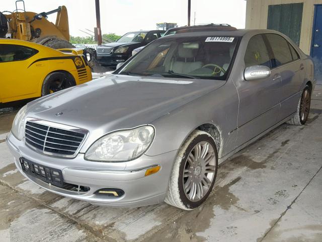 WDBNG70J93A372548 - 2003 MERCEDES-BENZ S 430 SILVER photo 2