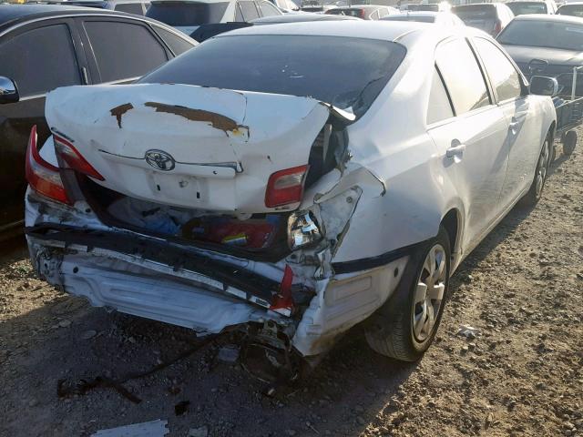 4T1BE46K97U730028 - 2007 TOYOTA CAMRY NEW WHITE photo 4