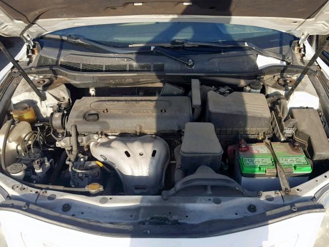 4T1BE46K97U730028 - 2007 TOYOTA CAMRY NEW WHITE photo 7