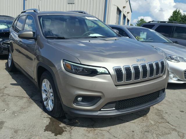 1C4PJLCB4KD263095 - 2019 JEEP CHEROKEE L BEIGE photo 1