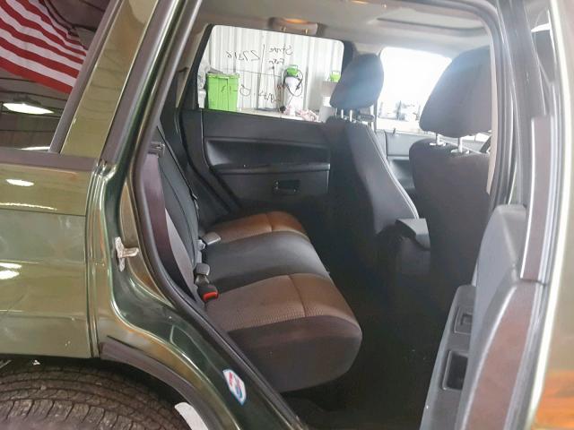 1J8GR48K68C232042 - 2008 JEEP GRAND CHER GREEN photo 6