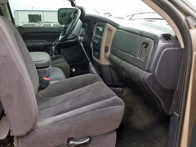3D7KU28C14G147328 - 2004 DODGE RAM 2500 S Թուխ լուսանկար 5