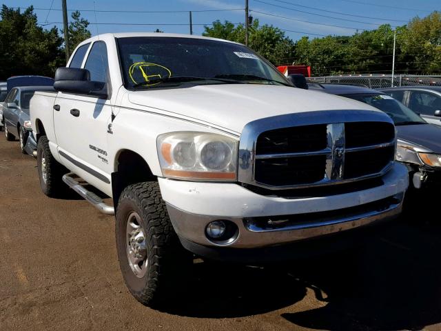 1D7KS28CX6J137694 - 2006 DODGE RAM 2500 S Սպիտակ լուսանկար 1