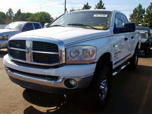 1D7KS28CX6J137694 - 2006 DODGE RAM 2500 S Սպիտակ լուսանկար 2