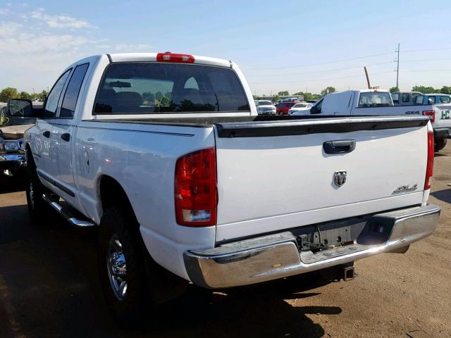 1D7KS28CX6J137694 - 2006 DODGE RAM 2500 S Սպիտակ լուսանկար 3