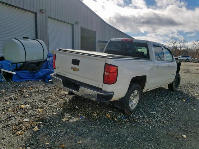 3GCUKRECXJG284401 - 2018 CHEVROLET SILVERADO WHITE photo 4