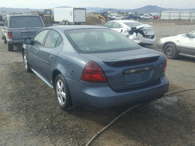 2G2WP552771126095 - 2007 PONTIAC GRAND PRIX BLUE photo 3