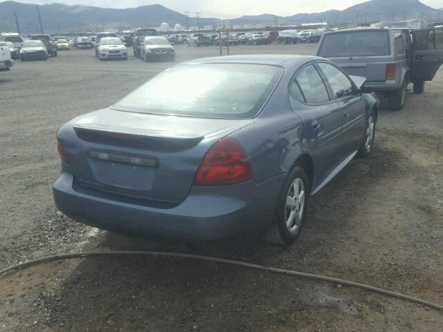 2G2WP552771126095 - 2007 PONTIAC GRAND PRIX BLUE photo 4
