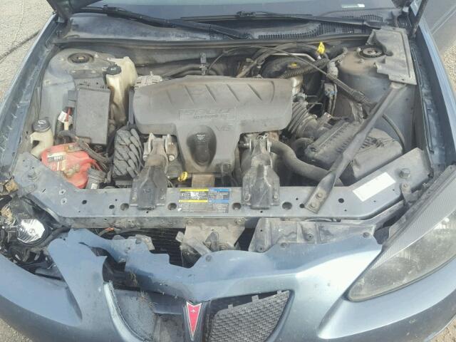 2G2WP552771126095 - 2007 PONTIAC GRAND PRIX BLUE photo 7