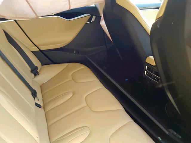 5YJSA1H12EFP65230 - 2014 TESLA MODEL S فضي صورة 6