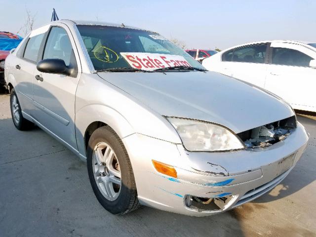 1FAHP34N26W137443 - 2006 FORD FOCUS ZX4 SILVER photo 1