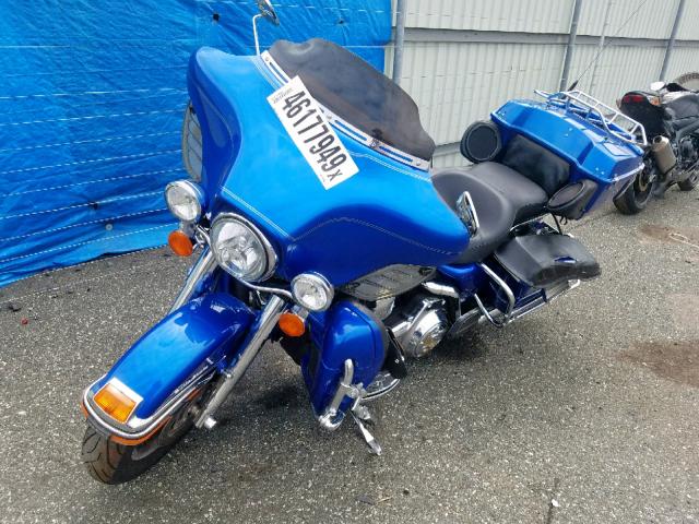 1HD1FC4127Y609933 - 2007 HARLEY-DAVIDSON FLHTCUI BLUE photo 2