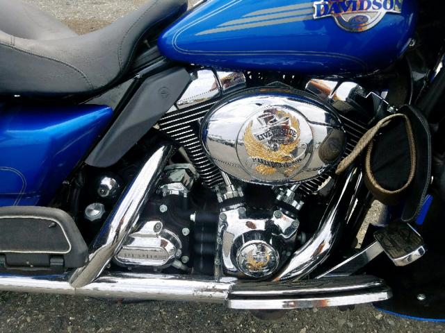 1HD1FC4127Y609933 - 2007 HARLEY-DAVIDSON FLHTCUI BLUE photo 7