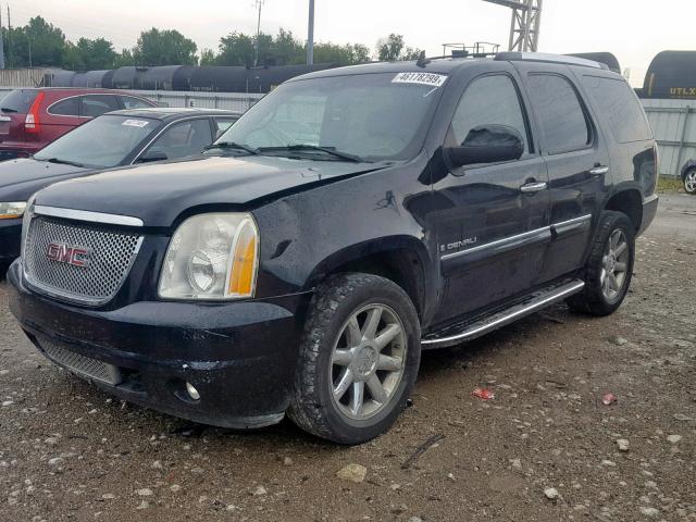 1GKFK638X8J170014 - 2008 GMC YUKON DENA BLACK photo 2