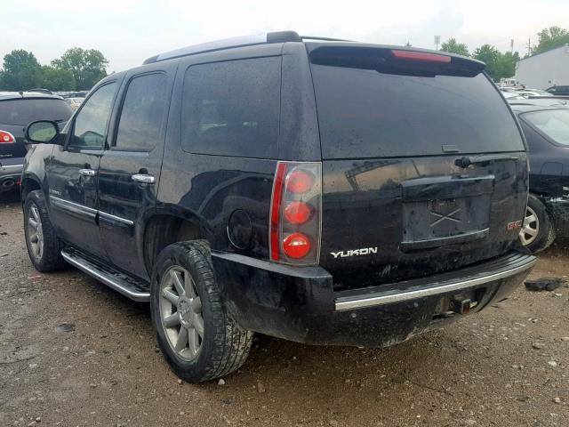 1GKFK638X8J170014 - 2008 GMC YUKON DENA BLACK photo 3