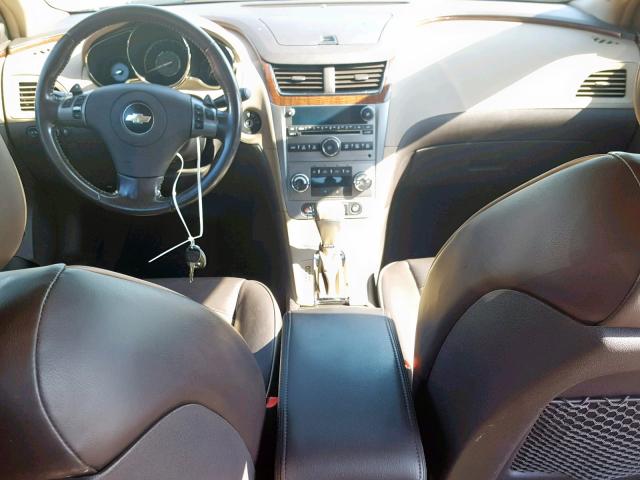 1G1ZK57708F155196 - 2008 CHEVROLET MALIBU LTZ ბურგუნდია ფოტო 9