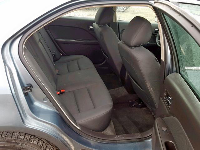 3FAHP0HA7BR302342 - 2011 FORD FUSION SE GRAY photo 6