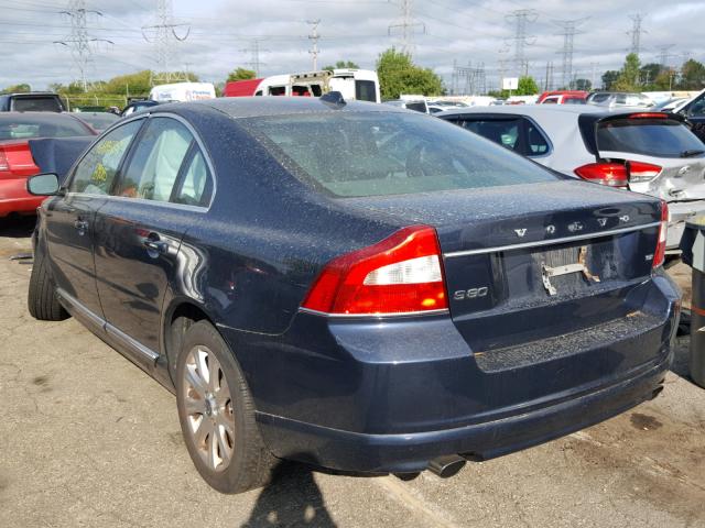 YV1960AS3A1128602 - 2010 VOLVO S80 3.2 BLUE photo 3
