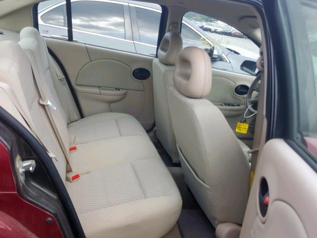 1G8AJ58F37Z113559 - 2007 SATURN ION LEVEL BURGUNDY photo 6