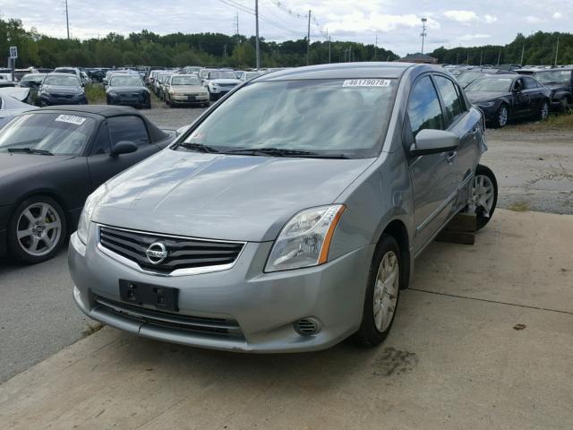 3N1AB6AP2CL771471 - 2012 NISSAN SENTRA 2.0 GRAY photo 2