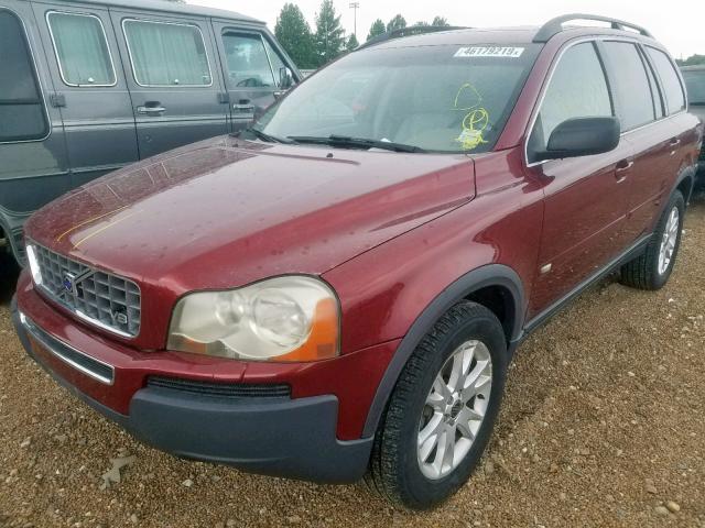 YV4CZ852X61257176 - 2006 VOLVO XC90 V8 RED photo 2