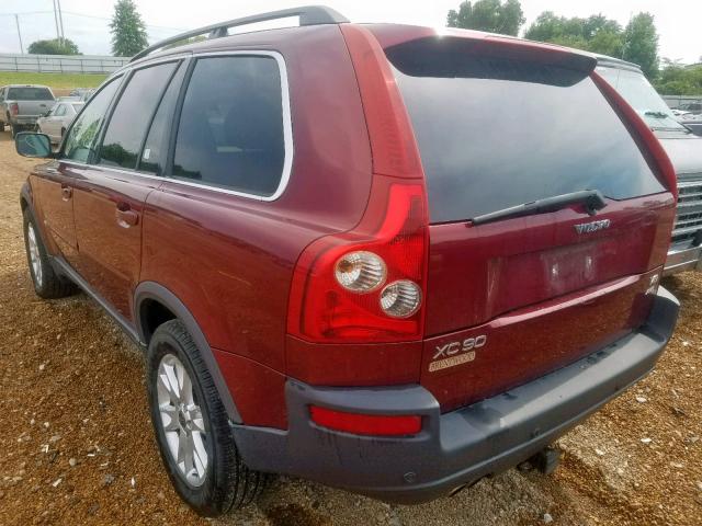 YV4CZ852X61257176 - 2006 VOLVO XC90 V8 RED photo 3