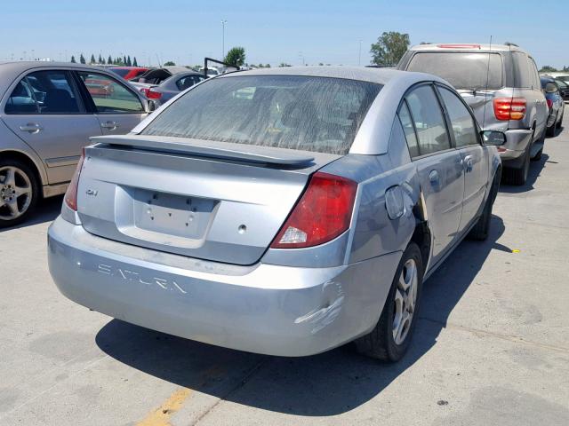 1G8AL52F73Z152328 - 2003 SATURN ION LEVEL BLUE photo 4