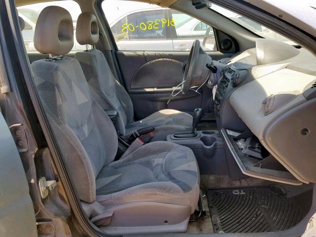 1G8AL52F73Z152328 - 2003 SATURN ION LEVEL BLUE photo 5