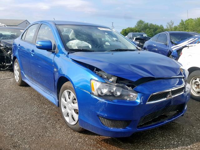 JA32U2FU4FU000358 - 2015 MITSUBISHI LANCER ES BLUE photo 1