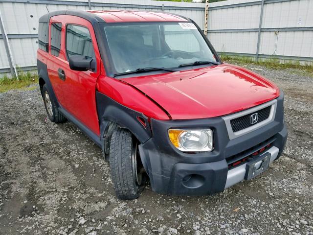 5J6YH28685L022084 - 2005 HONDA ELEMENT EX RED photo 1