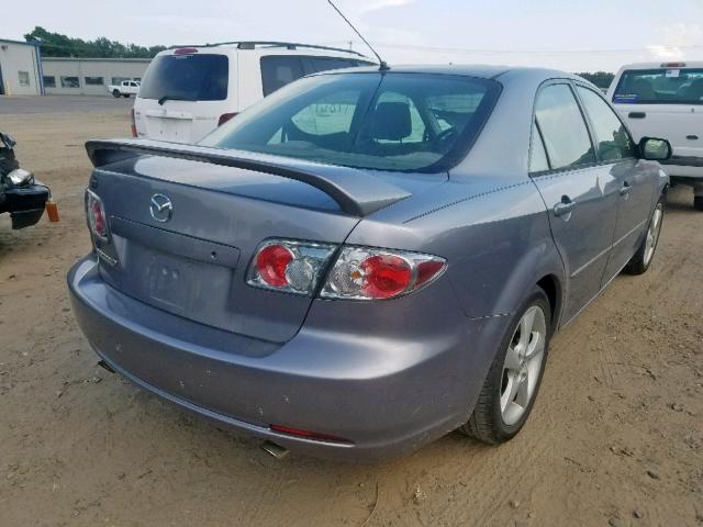 1YVHP80C365M45877 - 2006 MAZDA 6 I GRAY photo 4