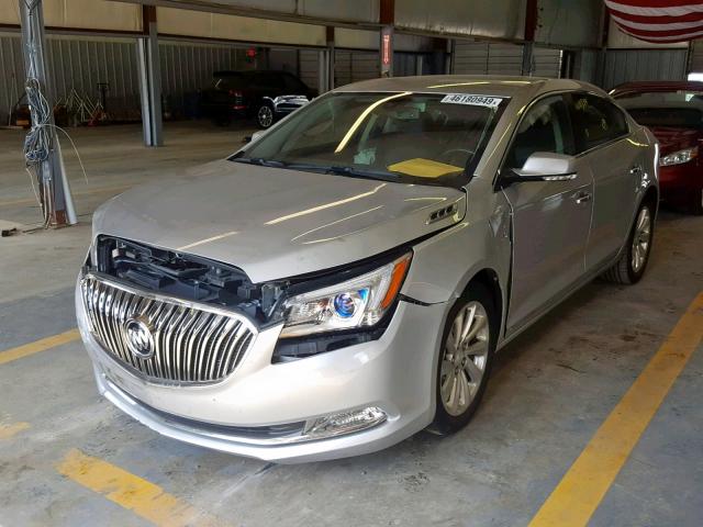 1G4GB5GR9FF232513 - 2015 BUICK LACROSSE SILVER photo 2